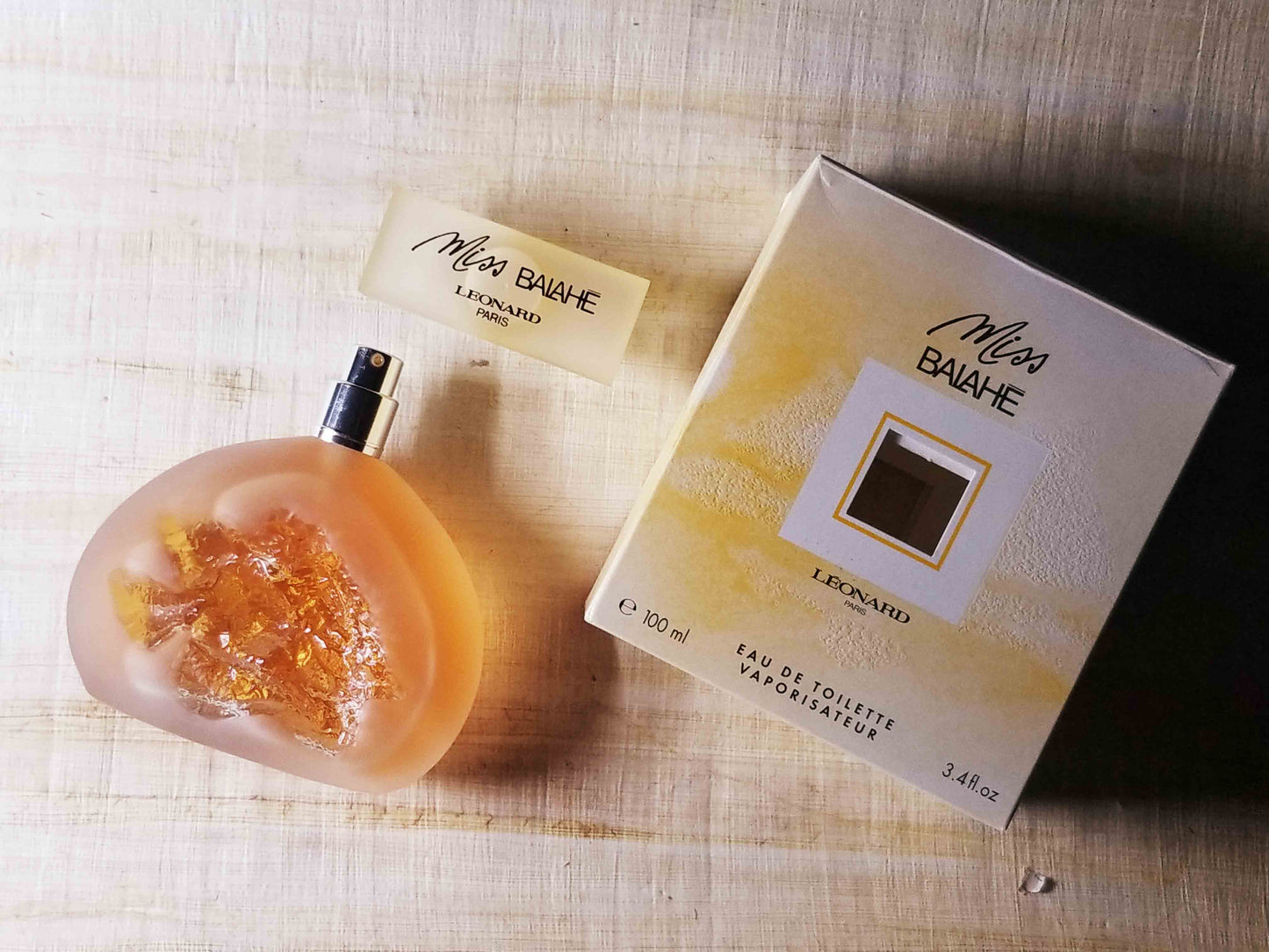 Leonard Miss Balahe for women EDT Spray 100 ml 3.4 oz, Vintage, Rare