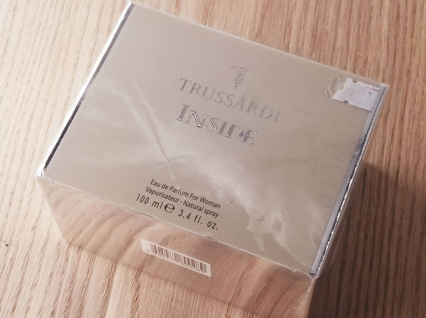 Trussardi Inside for women EDP Spray 100 ml 3.4 oz OR 50 ml 1.7 oz, Vintage, Rare, Sealed