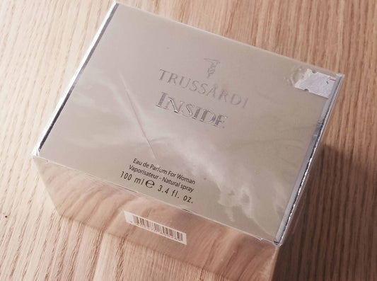 Trussardi Inside for women EDP Spray 100 ml 3.4 oz OR 50 ml 1.7 oz, Vintage, Rare, Sealed