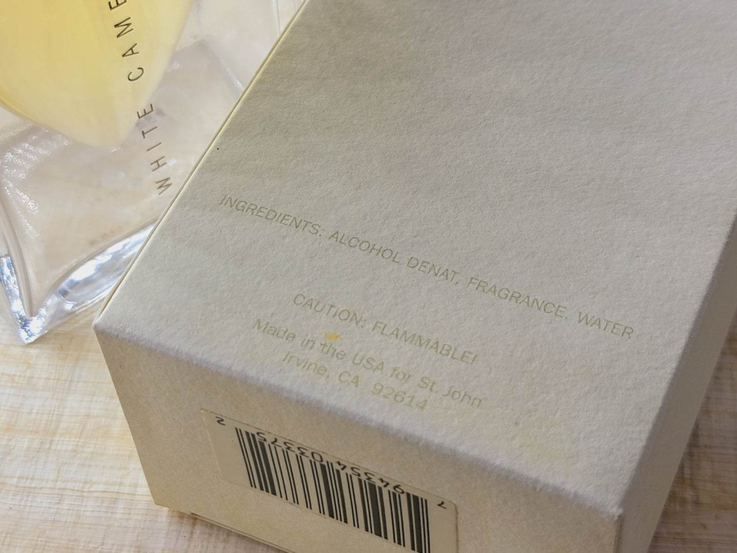 White Camellia St. John for women EDP Spray 50 ml 1.7 oz, Vintage