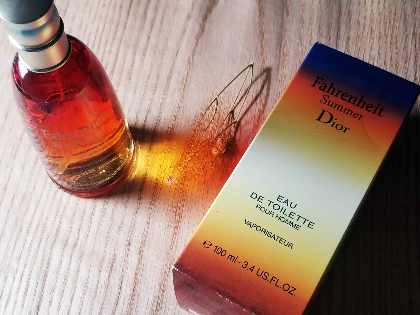 Fahrenheit Summer 2002 Dior for men EDT Spray 100 ml 3.4 oz, Rare, Vintage