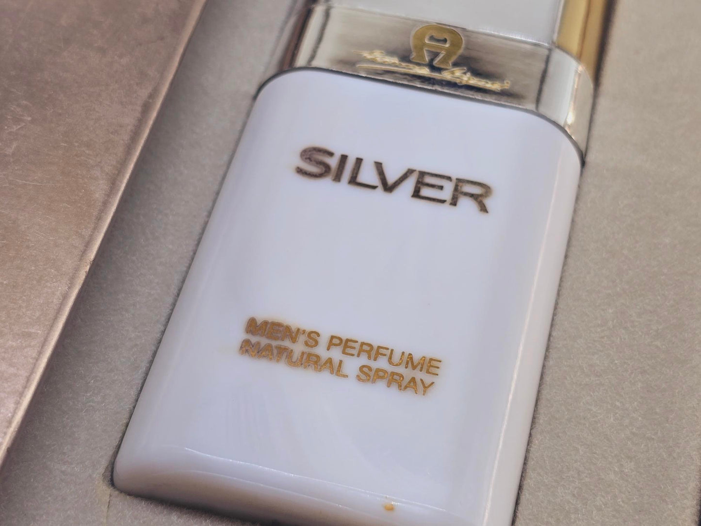 Silver Aigner for Men Etienne Aigner Men's Perfume Natural Spray 30 ml 1 oz, Vintage, Rare