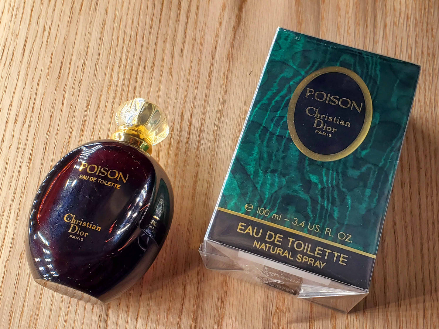 Poison Christian Dior EDT Spray 100 ml 3.4 oz, Vintage, Rare