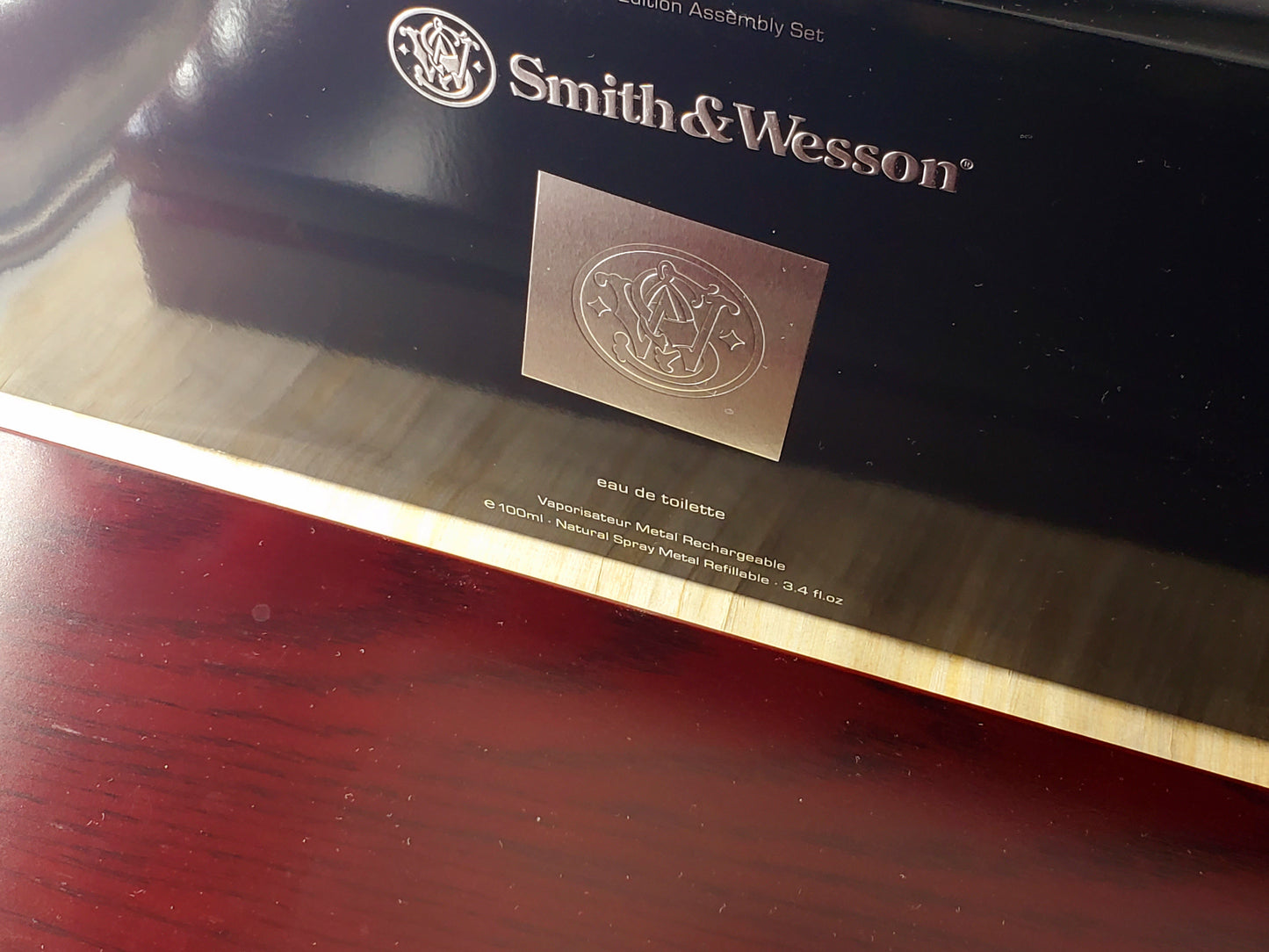 Smith & Wesson for men EDT Spray 100 ml 3.4 oz, Vintage, Ultra Rare, Set