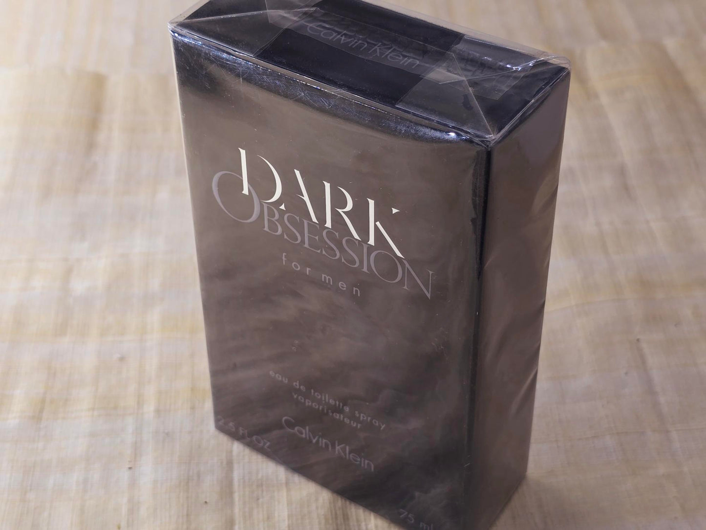 Dark Obsession Calvin Klein for men EDT Spray 125 ml 4.2 oz OR 75 ml 2.5 oz, Vintage, Rare, Sealed