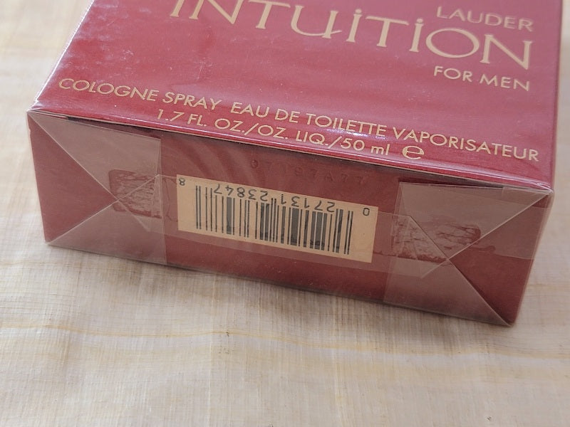 Intuition Estée Lauder for men EDT Spray 100 ml 3.4 oz OR 50 ml 1.7 oz, Vintage, Rare, Sealed