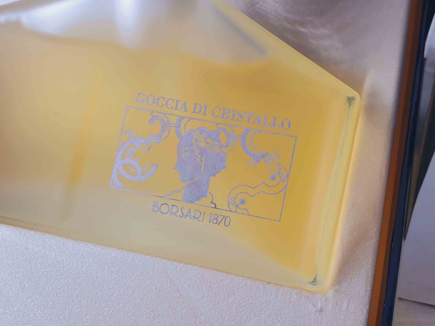 Goccia di Cristallo Borsari for women EDP Spray 75 ml 2.5 oz, Vintage, Rare