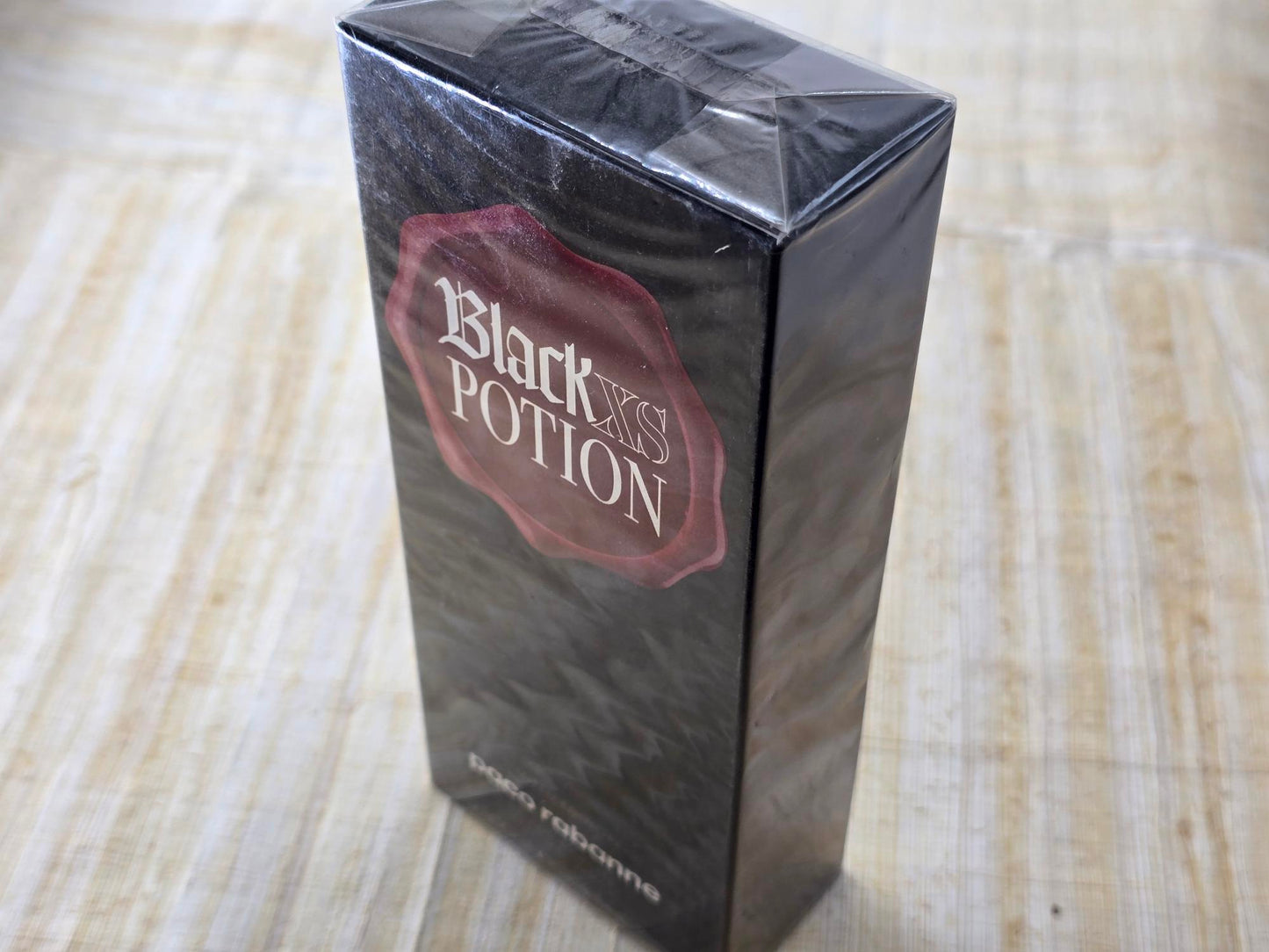 Black XS Potion for Him Rabanne for men EDT Spray 100 ml 3.4 oz, Vintage, Rare, Sealed