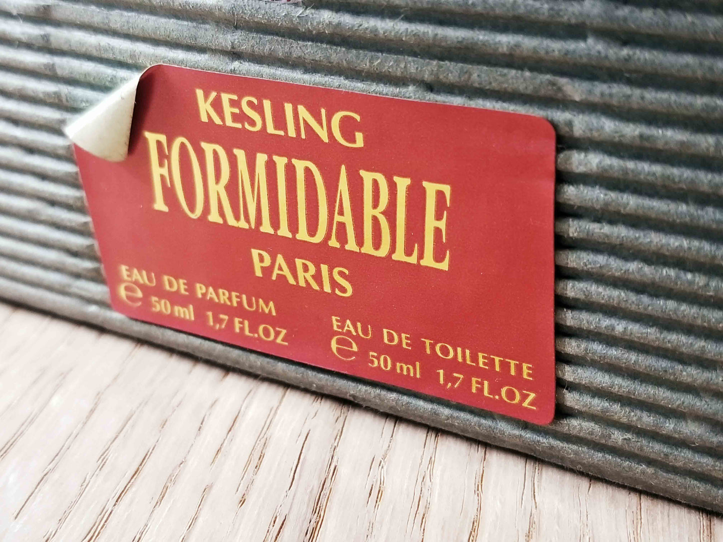 Formidable Kesling for women EDP Spray 100 ml 3.4 oz + EDT Spray 100 ml 3.4 oz Or 50 ml 1.7 oz + EDT Spray 50 ml 1,7 oz, Vintage, Rare