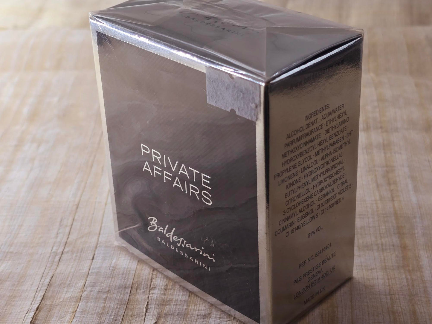 Private Affairs Baldessarini for men EDT Spray 90 ml 3 oz OR 50 ml 1.7 oz, Vintage, Rare, Sealed