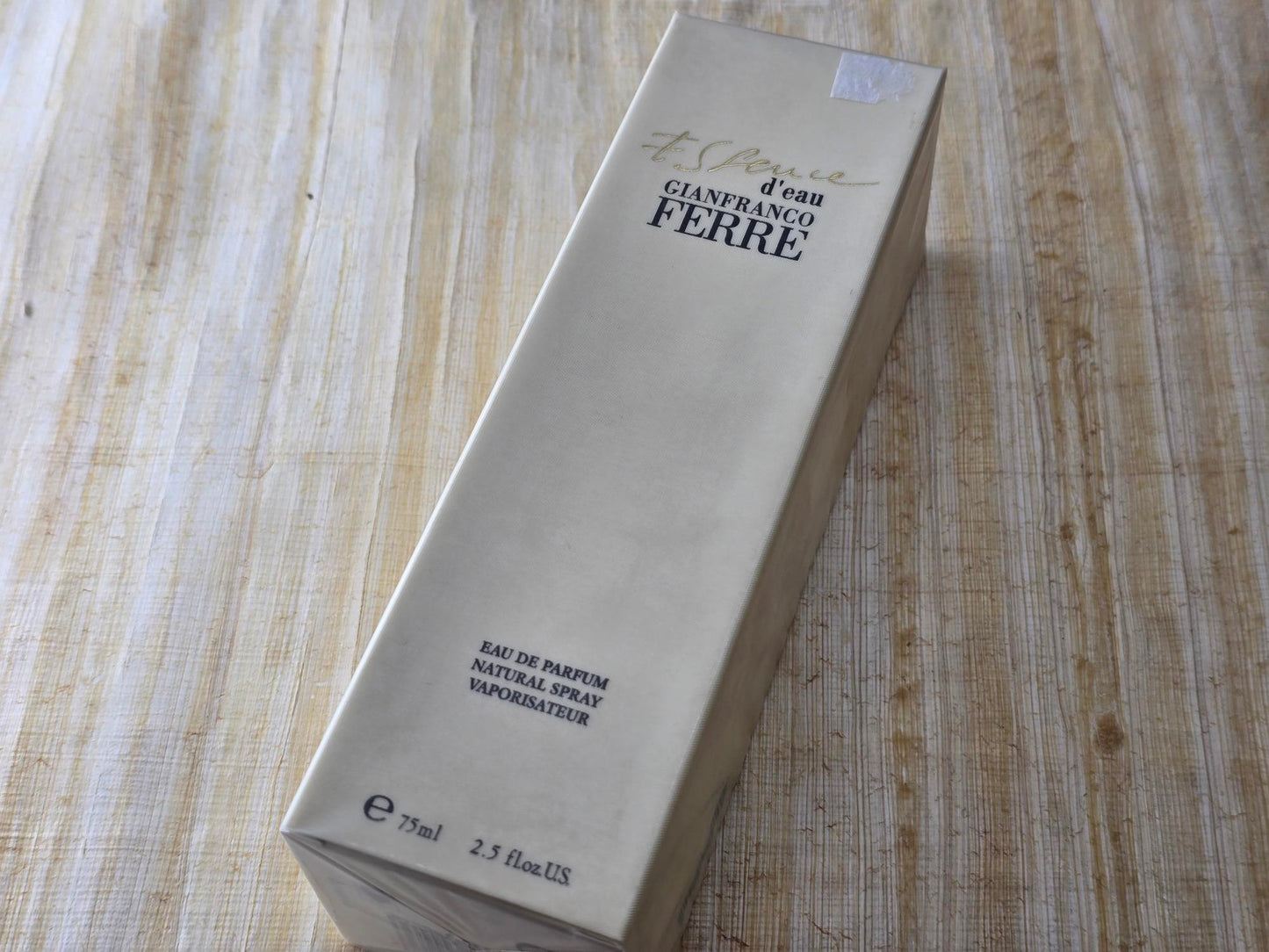 Essence d’eau Gianfranco Ferre for women EDP Spray 75 ml 2.5 oz, Vintage, Rare, Sealed