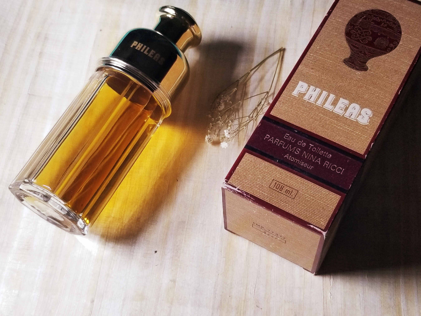 Phileas Nina Ricci for men EDT Atomizer 108 ml 3.6 oz, Rare, Vintage