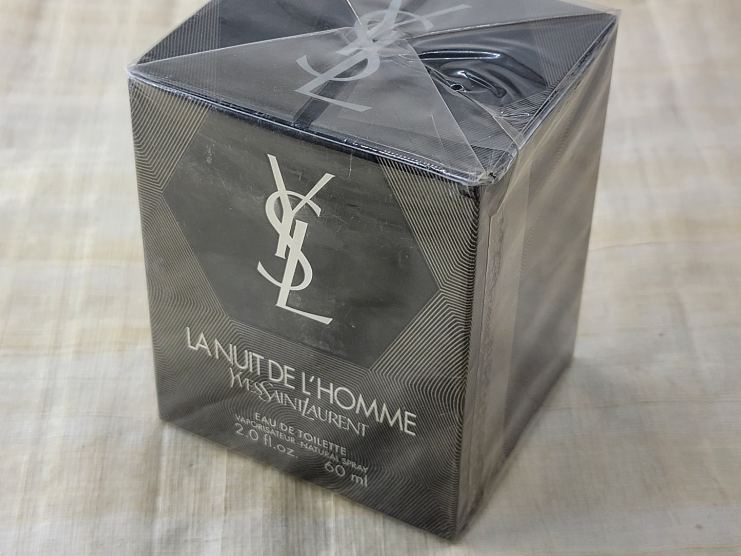 La Nuit de l'Homme 2009 First Edition Yves Saint Laurent for men EDT Spray 100 ml 3.4 oz OR 60 ml 2 oz, Vintage, Rare, Sealed