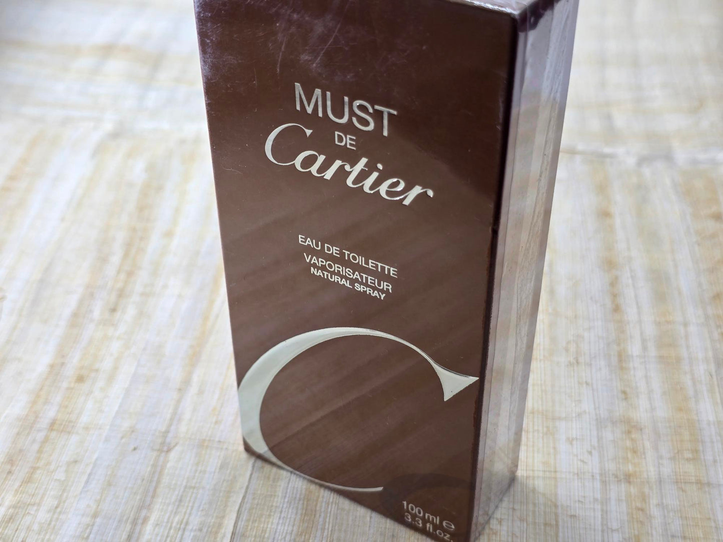 Must de Cartier for women EDT Spray 100 ml 3.4 oz, Vintage, Rare, Sealed