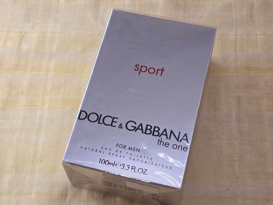 The One Sport Dolce&Gabbana for men EDT Spray 100 ml 3.4 oz Or 50 ml 1.7 oz, Vintage, Rare, Sealed