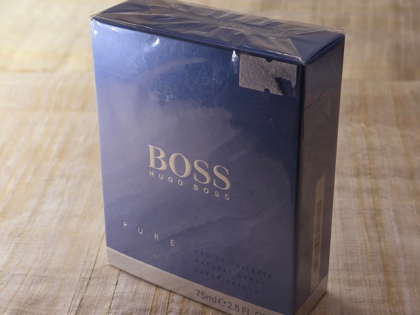 Boss Pure Hugo Boss for men EDT Spray 75 ml 2.5 oz OR 50 ml 1.7 oz, Vintage, Rare, Sealed