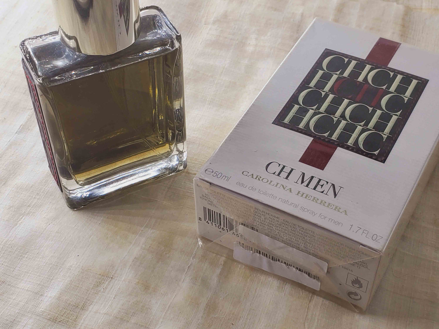 CH Men Carolina Herrera for men EDT Spray 50 ml 1.7 oz, Vintage, Rare, Sealed