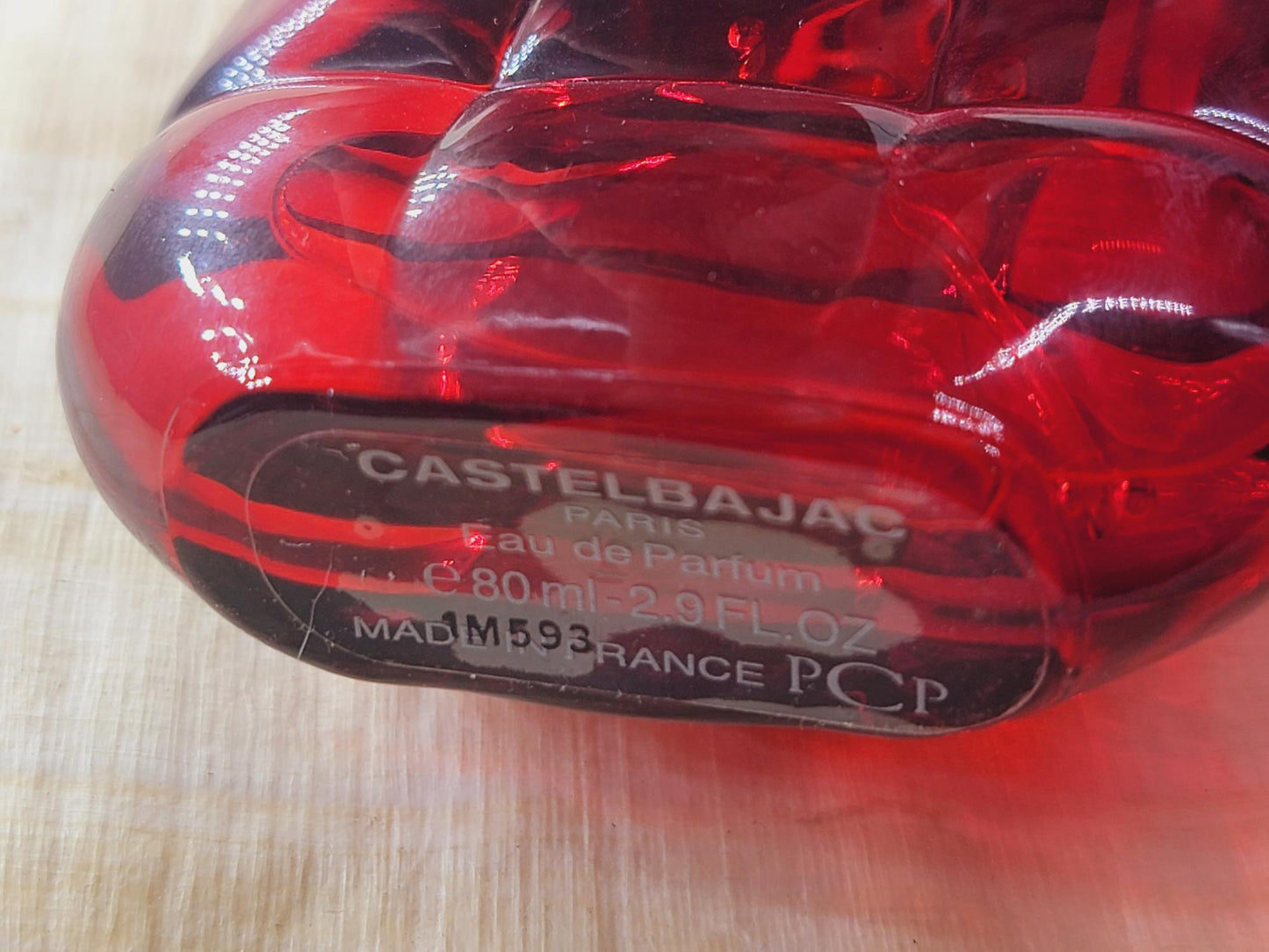 Castelbajac for women EDP Spray 80 ml 2.9 oz OR 50 ml 1.7 oz, Vintage, Rare, As Pics Slightly damaged box