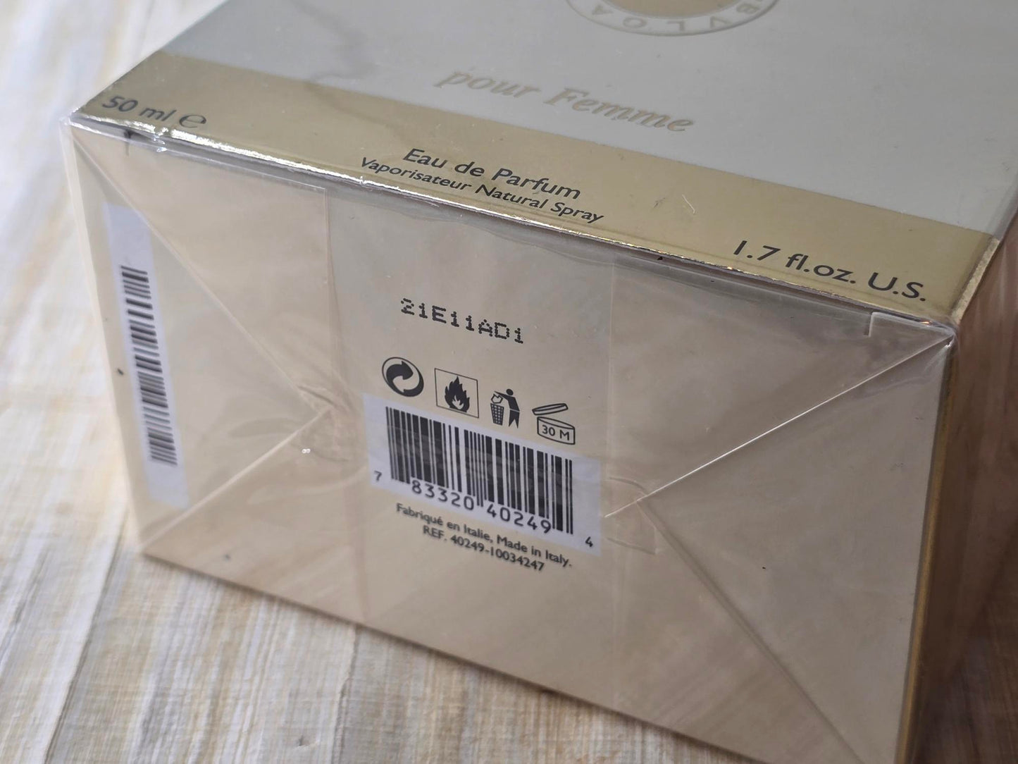 Bvlgari Pour Femme Bvlgari for women EDP Spray 100 ml 3.4 oz Or 50 ml 1.7 oz, Vintage, Rare, Sealed