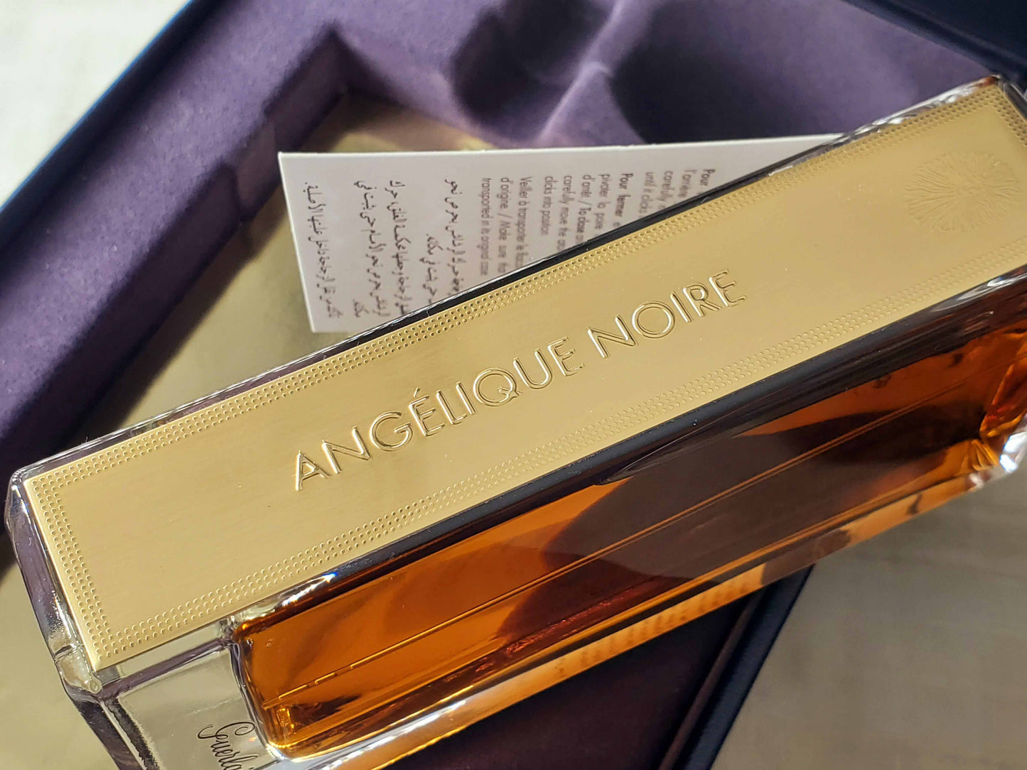 Angélique Noire Guerlain Unisex EDP Spray 75 ml 2.5 oz, Vintage, Rare
