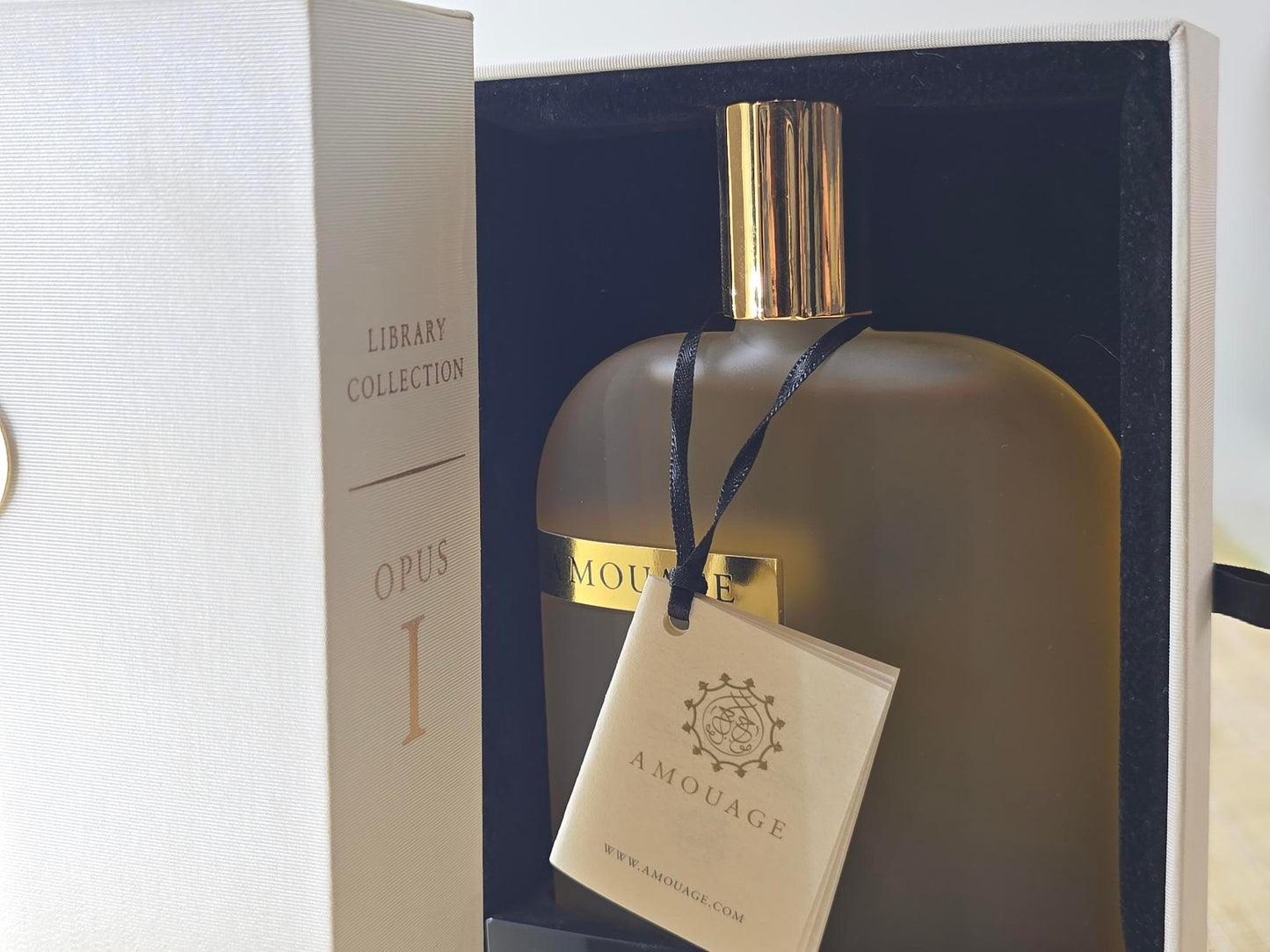 The Library Collection Opus I Amouage Unisex Spray 100 ml 3.4 oz - Rare, Vintage Oman, Original Bottle Sealed