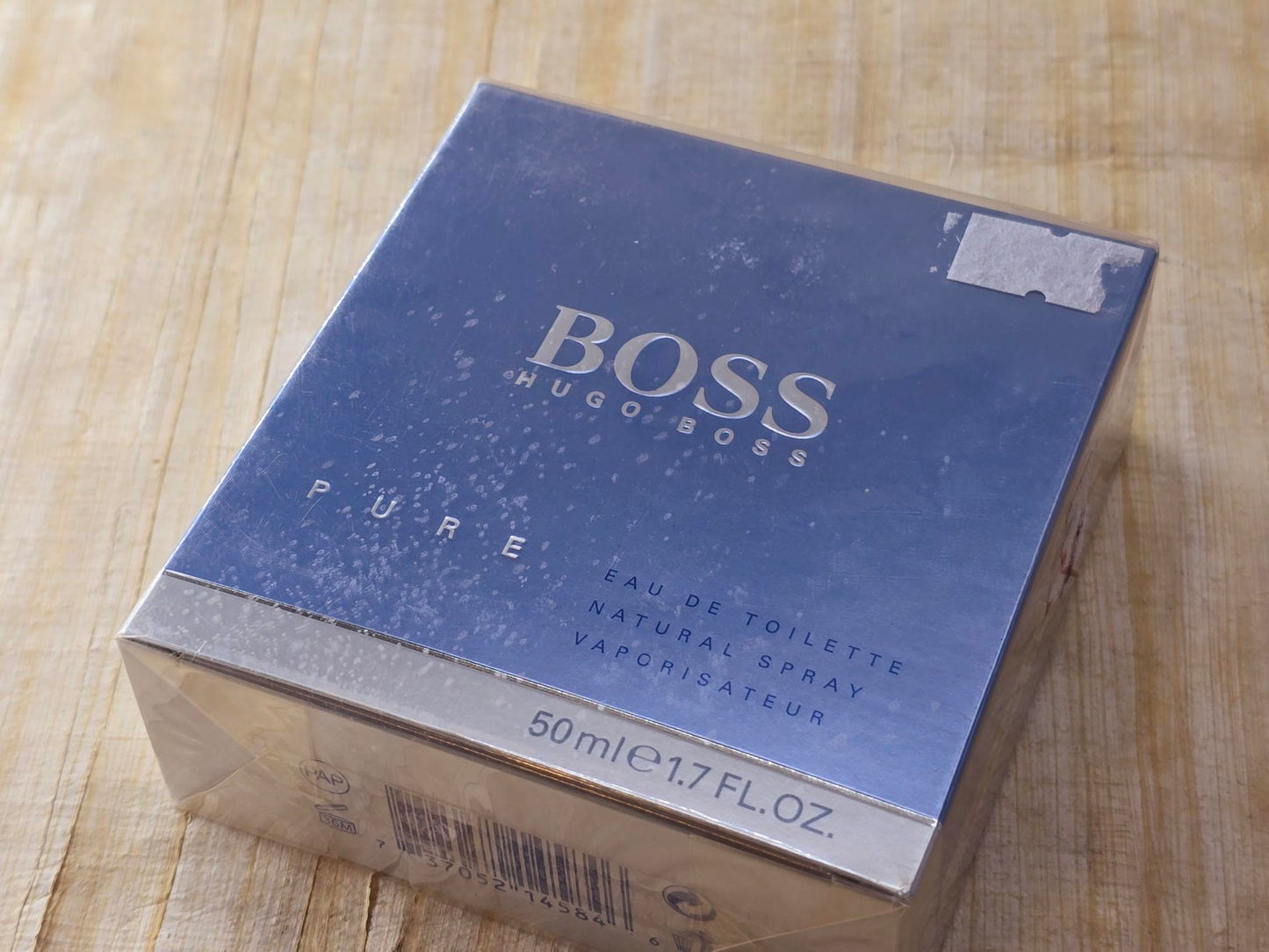 Boss Pure Hugo Boss for men EDT Spray 75 ml 2.5 oz OR 50 ml 1.7 oz, Vintage, Rare, Sealed