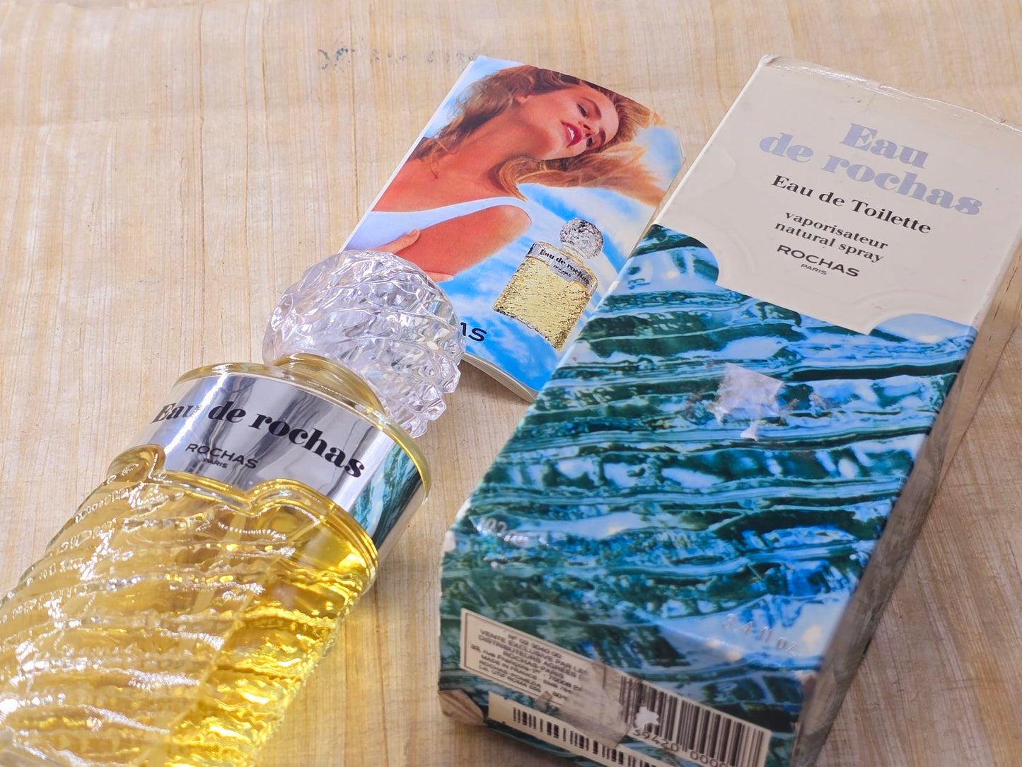 Eau de Rochas Rochas for women EDT Spray 100 ml 3.4 oz, Vintage 1990's, Rare