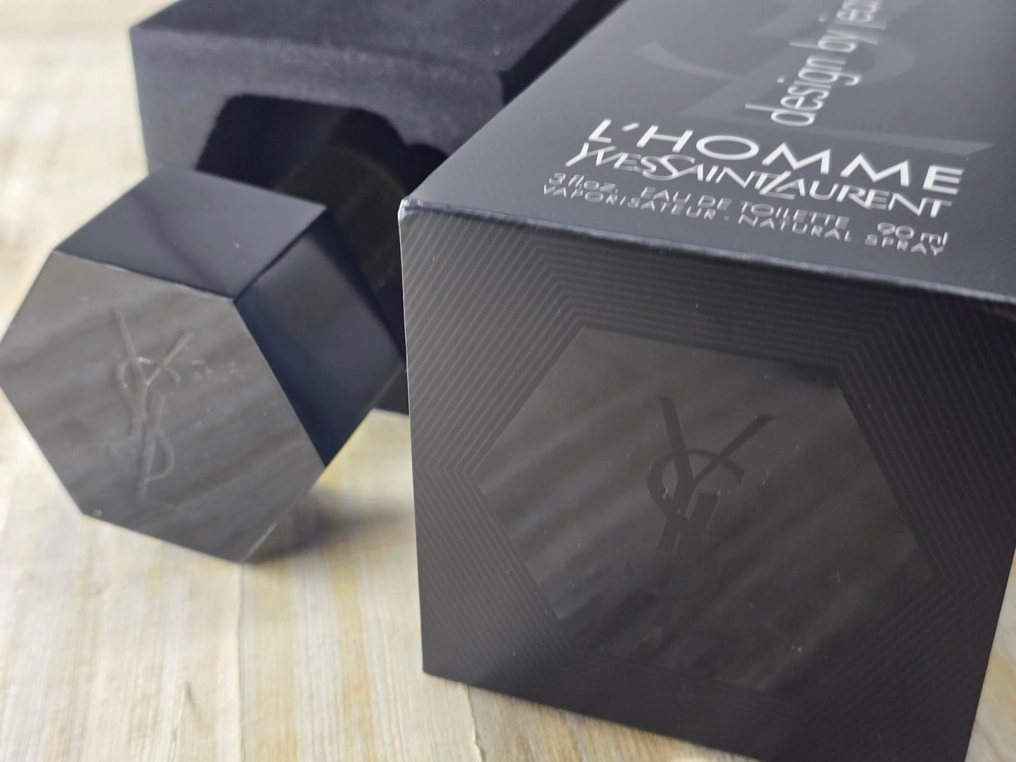 L'Homme Yves Saint Laurent design by Jean Nouvel Yves Saint Laurent for men EDT Spray 90 ml 3 oz, Vintage, Rare, Sealed