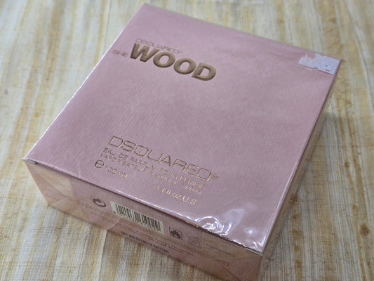 She Wood DSQUARED² for women EDP Spray 100 ml 3.4 oz OR 50 ml 1.7 oz, Vintage, Rare, Sealed