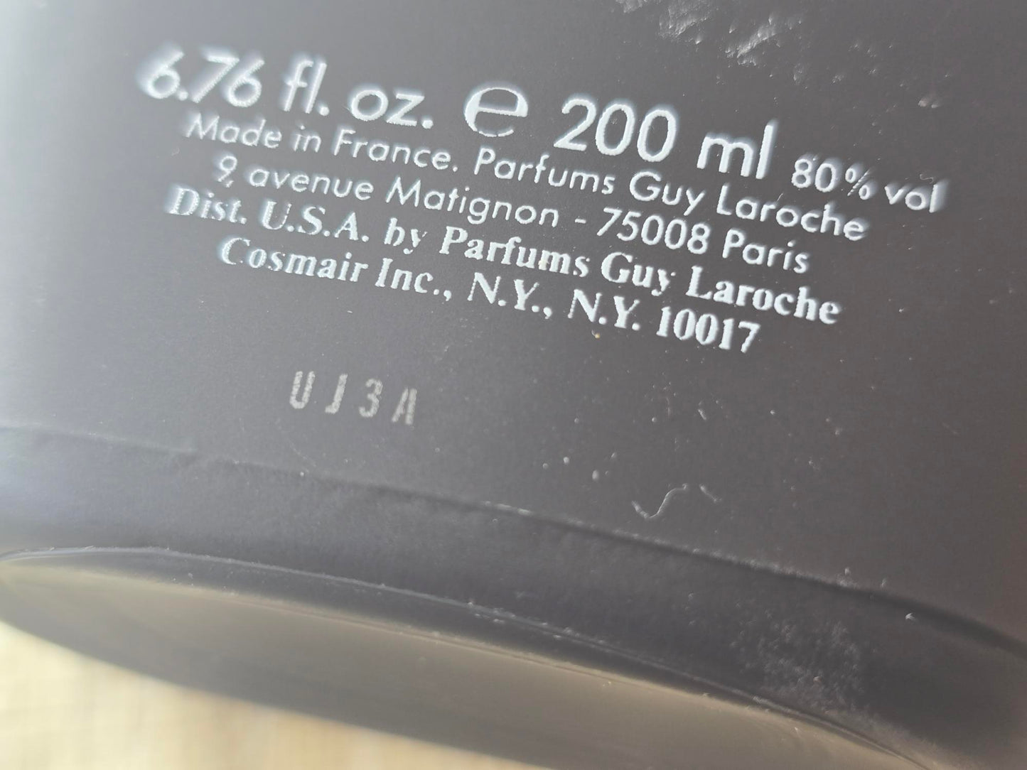 Drakkar Noir Guy Laroche for men EDT Splash 200 ml 6.8 oz, Vintage Cosmair, Rare, Tester No Box