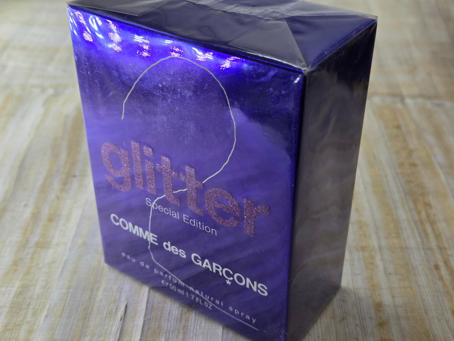 Glitter Comme des Garcons Unisex EDP Spray 50 ml 1.7 oz, Rare, Vintage, Sealed