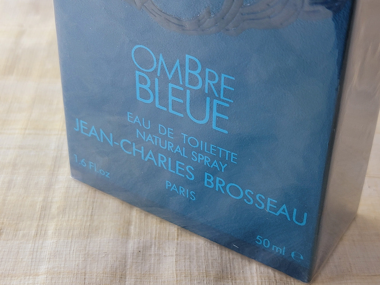 Ombre Bleue Jean Charles EDT Spray 100 ml 3.4 oz OR 50 ml 1.7 oz, Vintage, Rare, Sealed