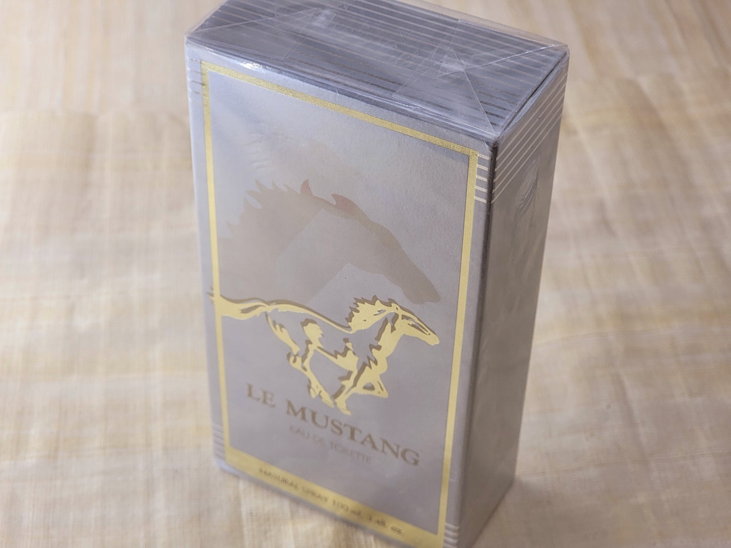 Le Mustang by Fashion two Twenty for Men EDT Spray 100 ml 3.4 oz, Vintage, Rare, Sealed