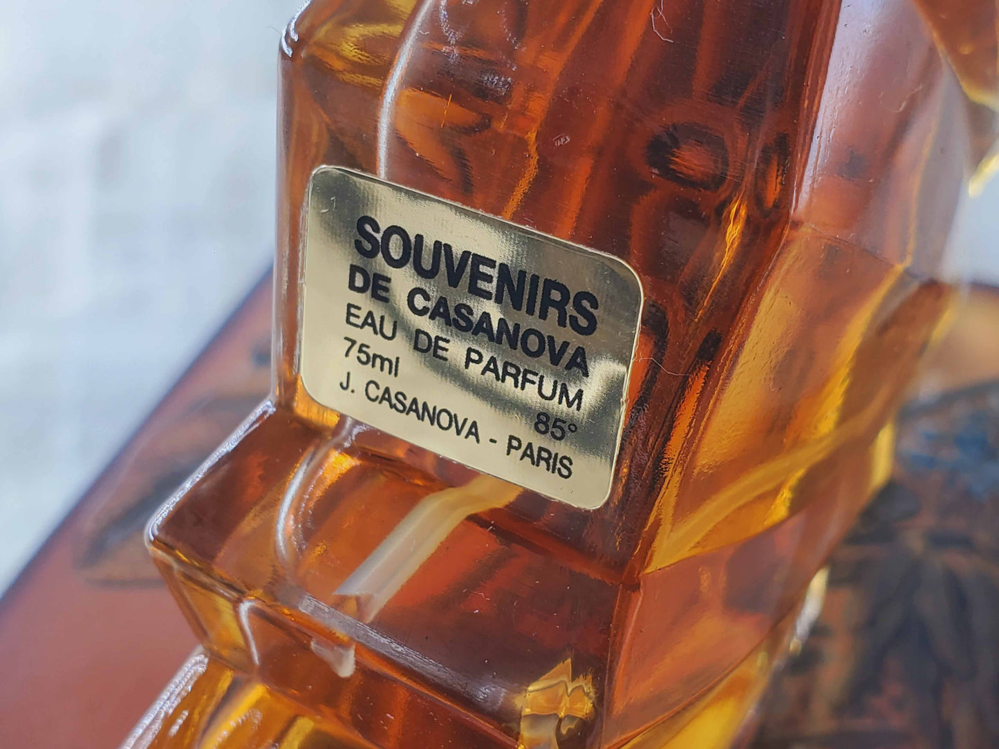Souvenirs J. Casanova for Women EDP Spray 100 ml 3.4 oz, Vintage, Rare