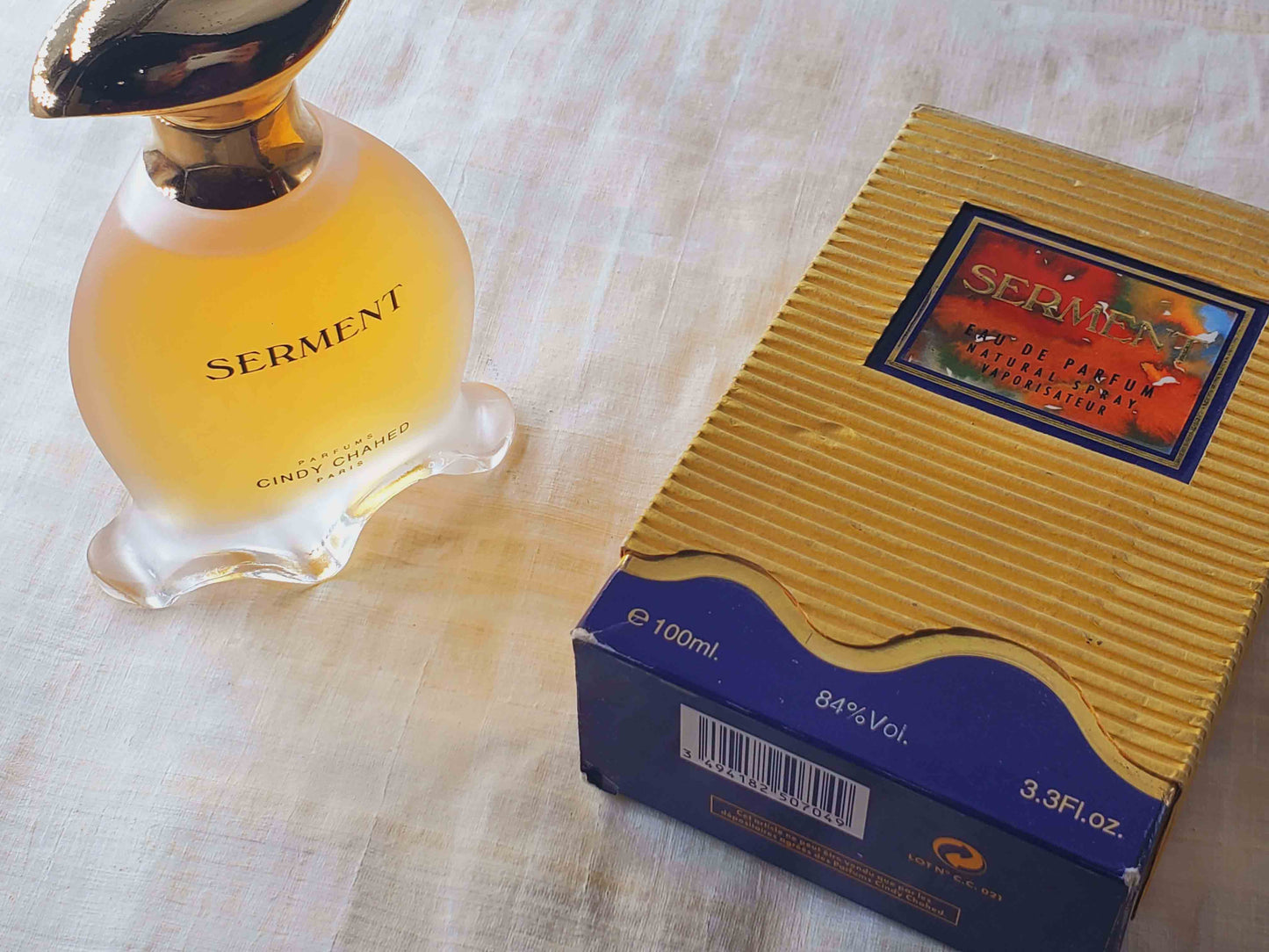 Serment Cindy Chahed 1995 for women EDP Spray 100 ml 3.4 oz, Vintage, Rare