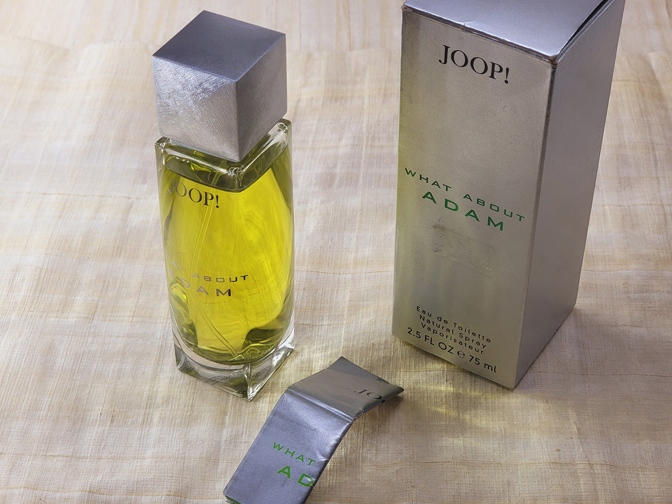 What About Adam Joop! for men EDT Spray 125 ml 4.2 oz OR 75 ml 2.5 oz, Vintage, Rare