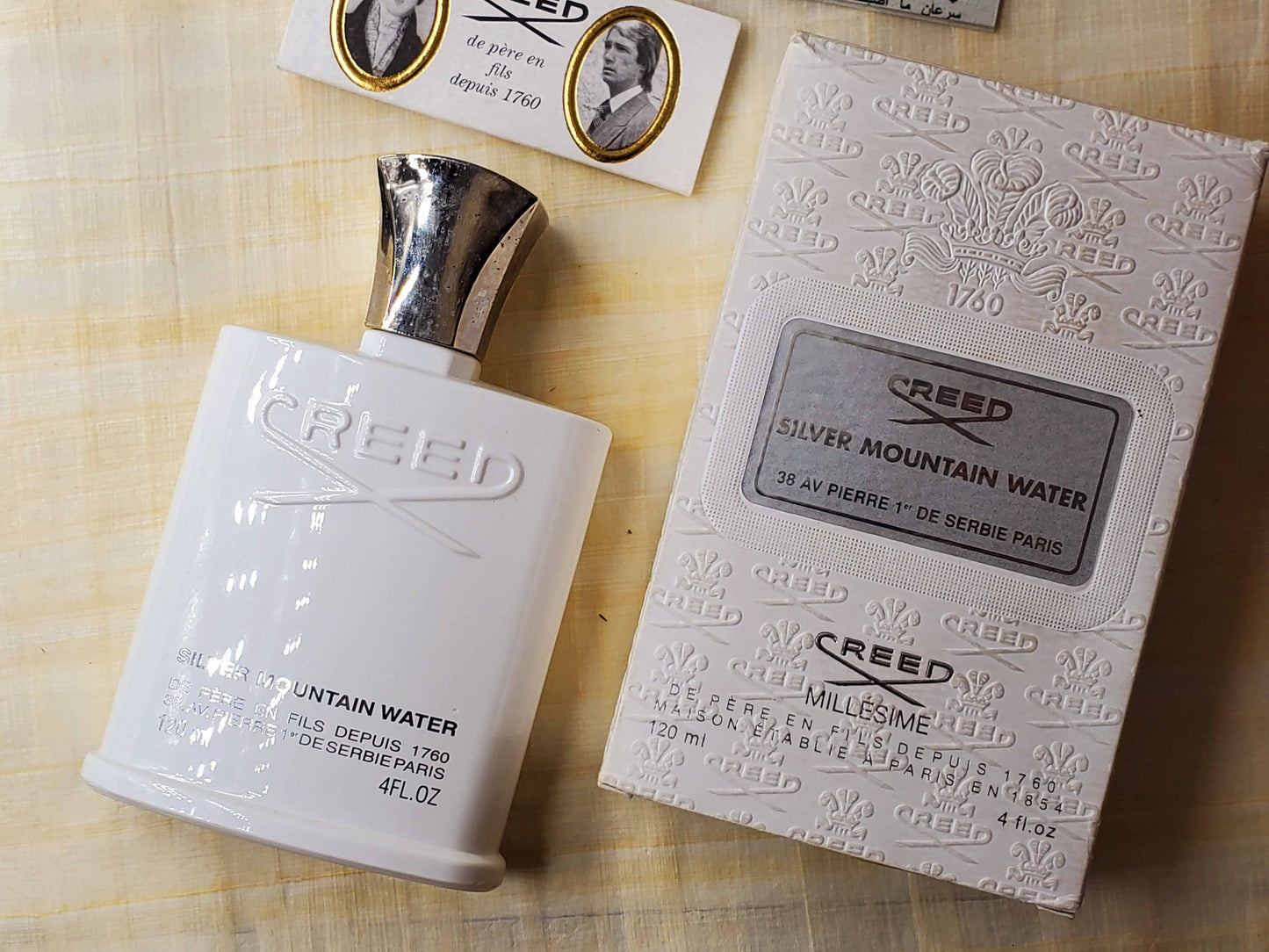 Silver Mountain Water Creed Unisex EDP Spray 120 ml 4 oz, Very Rare, Vintage 2010 Batch A3510F02