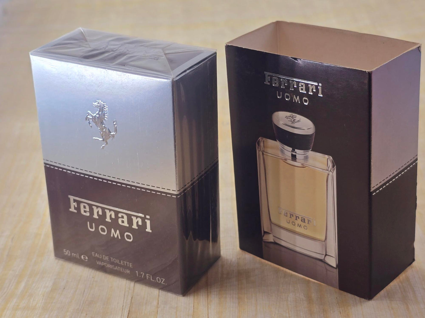 Ferrari Uomo Ferrari for men EDT Spray 50 ml 1.7 oz, Vintage, Rare, Sealed