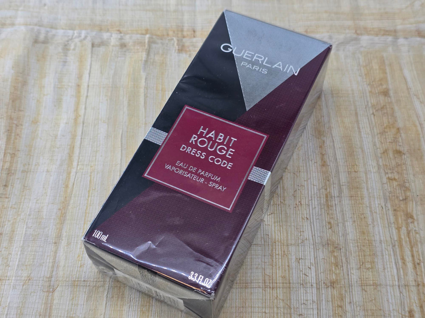 Habit Rouge Dress Code 2017 EDP Spray 100 ml 3.4 oz, Rare, Vintage, Sealed