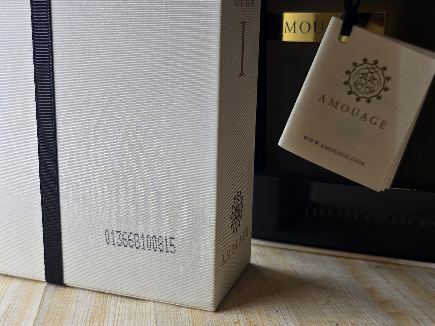 The Library Collection Opus I Amouage Unisex Spray 100 ml 3.4 oz - Rare, Vintage Oman, Original Bottle Sealed