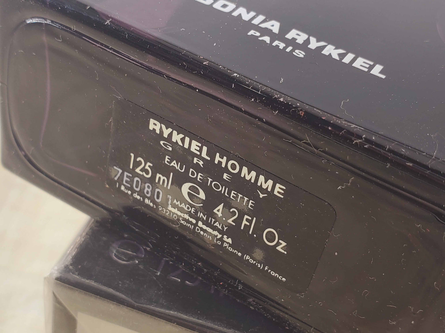 Rykiel Homme Grey Sonia Rykiel for men EDT Spray 125 ml 4.2 oz, Rare, Vintage, Sealed