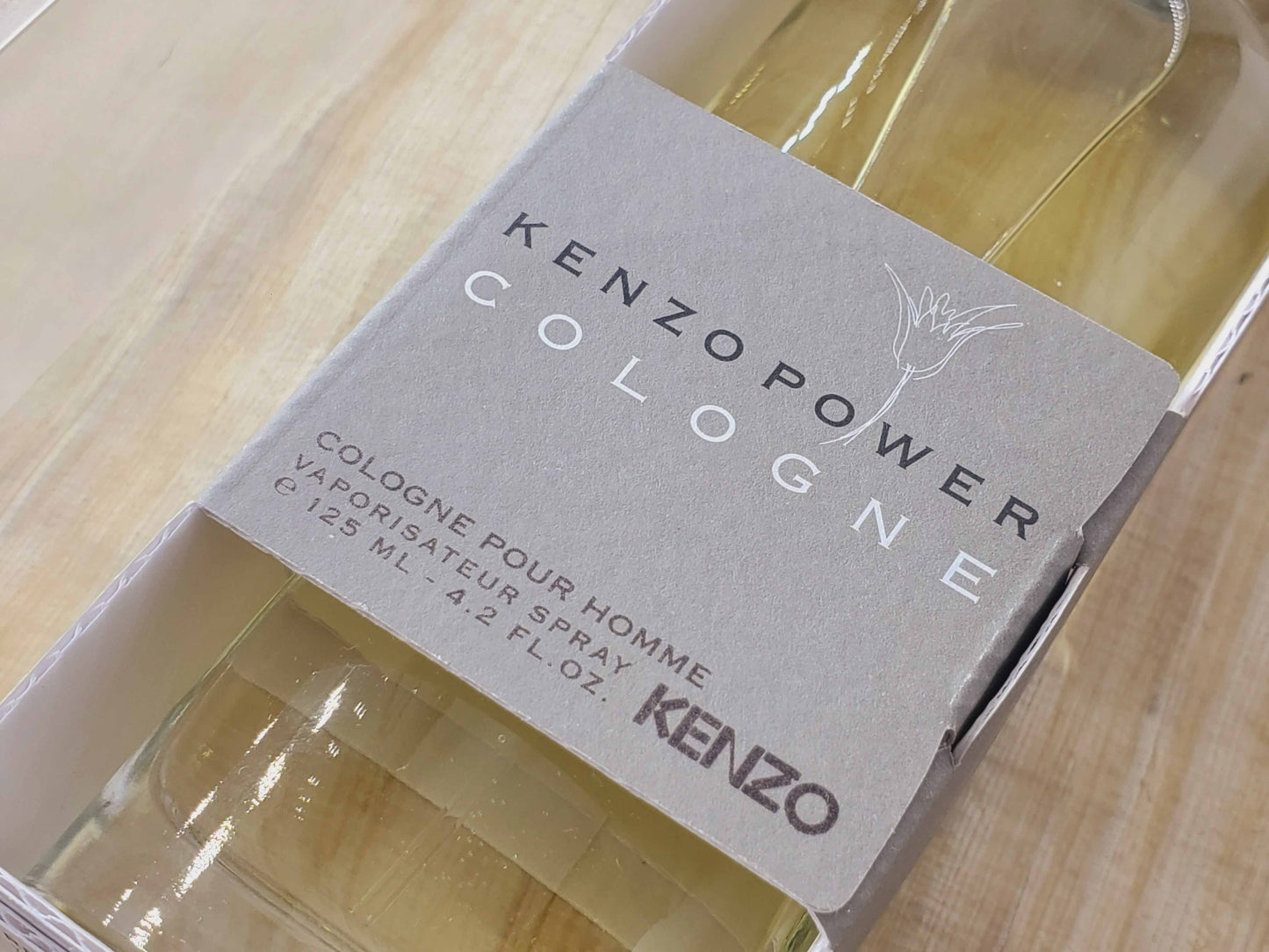 Power Cologne Kenzo for men Cologne Spray 125 ml 4.2 oz, Vintage, Rare