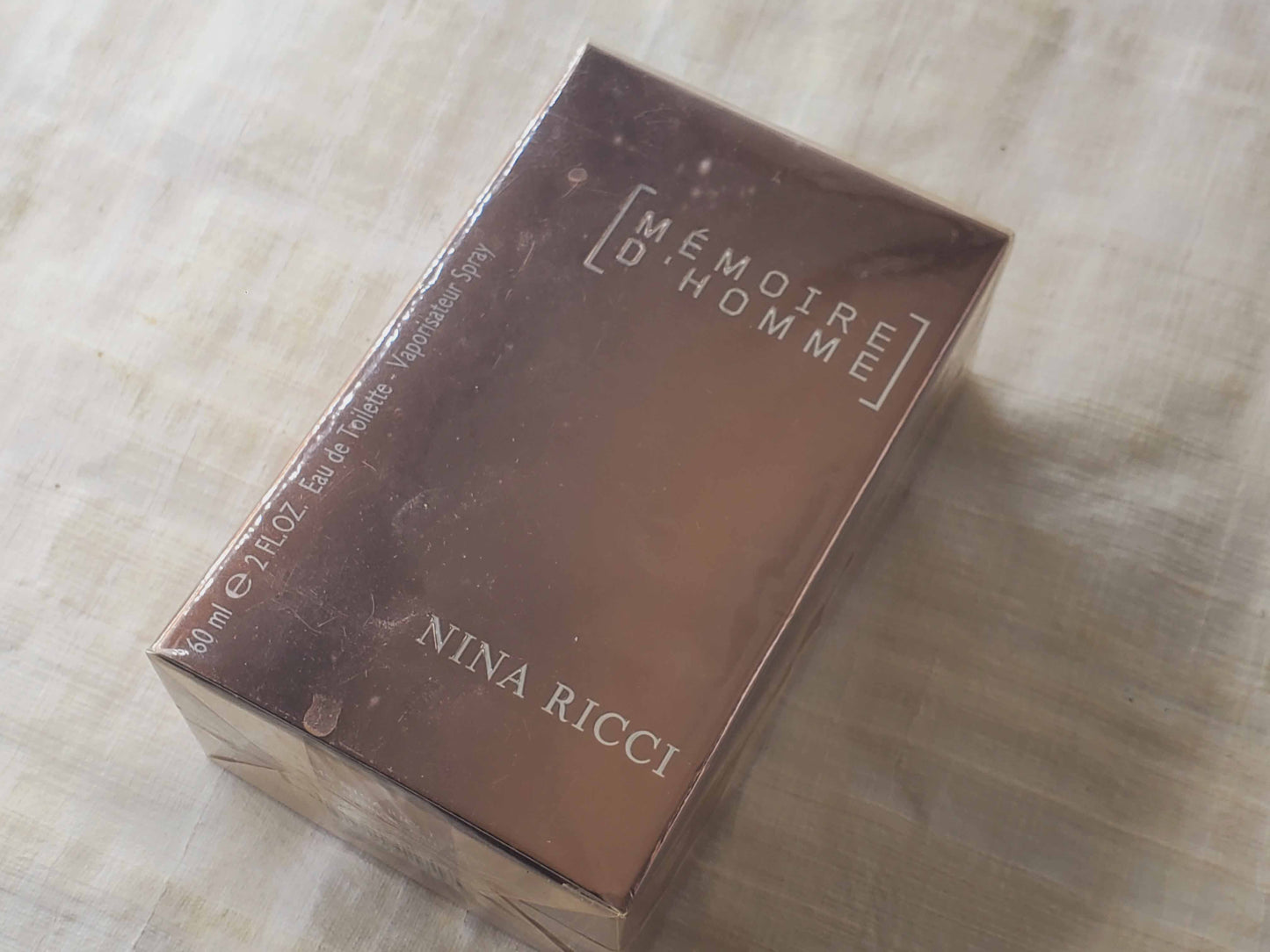 Memoire D'homme Nina Ricci for men EDT Spray 60 ml 2 oz, Vintage, Rare, Sealed