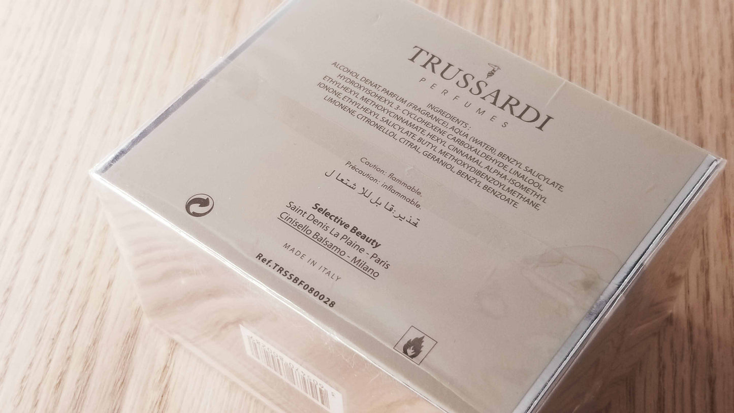 Trussardi Inside for women EDP Spray 100 ml 3.4 oz OR 50 ml 1.7 oz, Vintage, Rare, Sealed