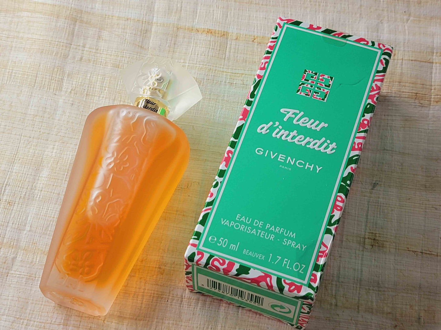 Fleur d'Interdit Givenchy for women EDP Spray 50 ml 1.7 oz, Vintage, Rare