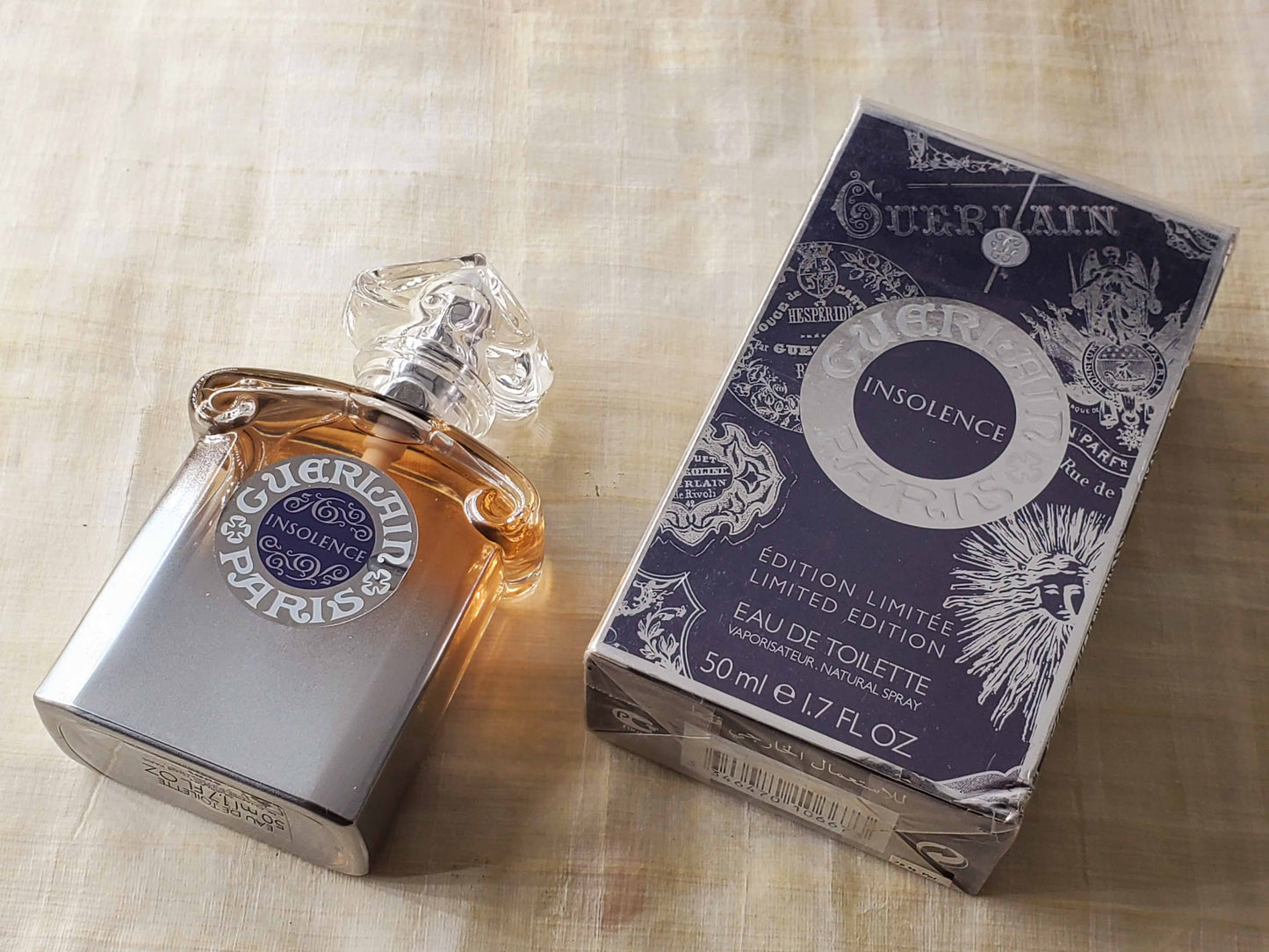 Insolence Limited Edition Guerlain for women EDT Spray 50 ml 1.7 oz, Vintage, Rare