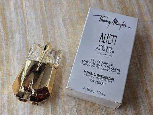 Alien Liqueur de Parfum Mugler for women EDP Spray 30 ml 1 oz, Vintage, Rare, Tester