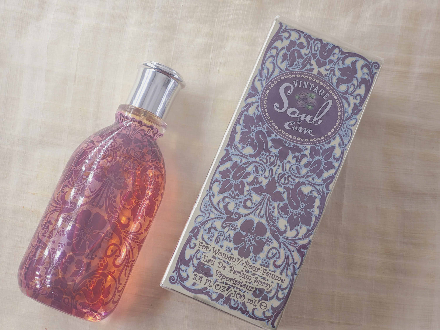 Curve Soul Vintage Liz Claiborne for women EDP Spray 100 ml 3.4 oz, Vintage, Rare, Sealed
