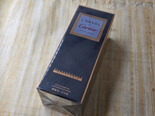 L'Envol de Cartier Eau de Parfum Cartier for men EDP Spray 100 ml 3.4 oz - Rare, Vintage, Original Bottle Sealed