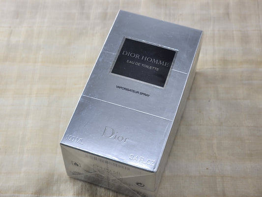 Dior Homme Christian Dior for men Silver Stem EDT 100 ml 3.4 oz OR 50 ml 1.7 oz, Vintage, Rare, Sealed